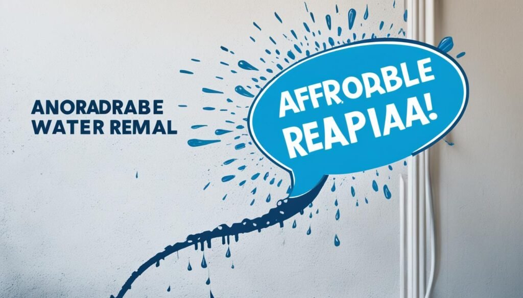 affordable water damage repair quotes
