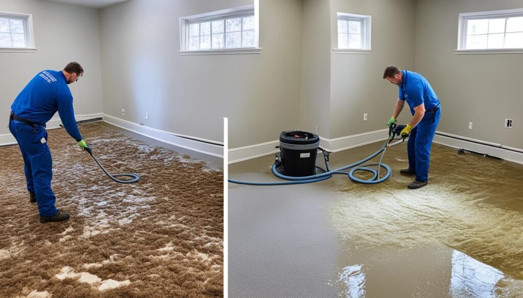 comprehensive water damage restoration