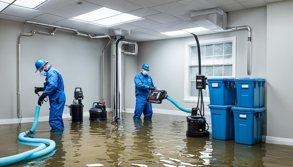 emergency water extraction services