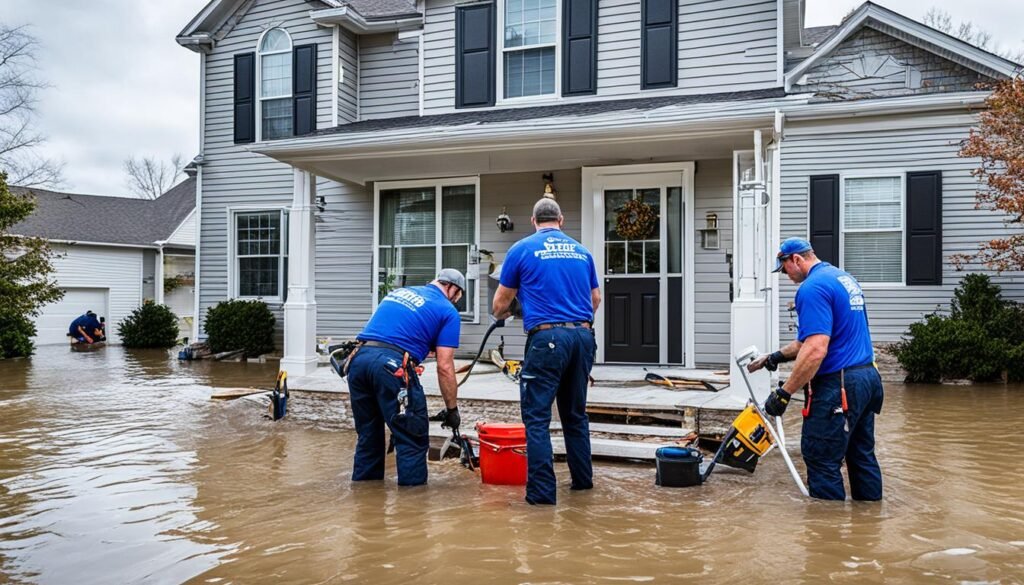 top-rated flood damage repair