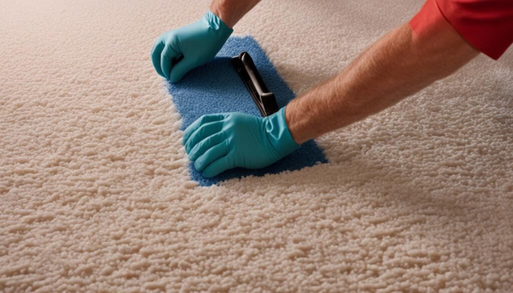 Carpet drying techniques