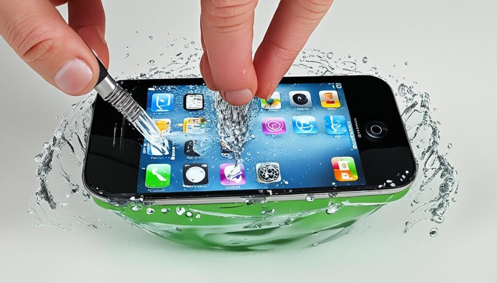 how to fix water damaged iphone 4