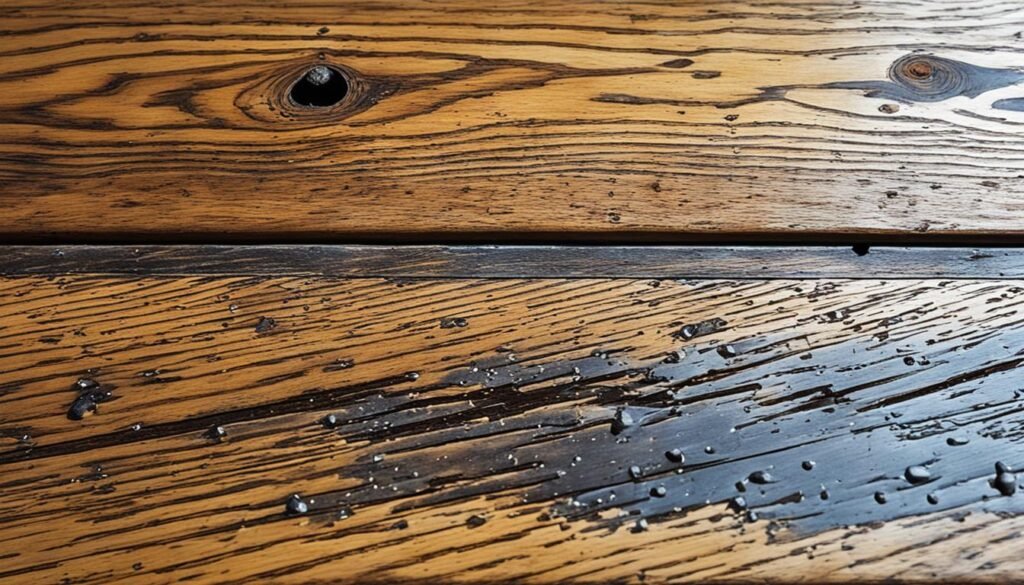 how to repair hardwood floor water damage