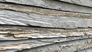 how to repair water damaged siding