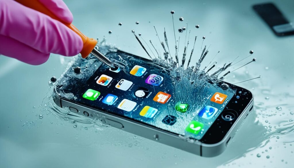 iphone 4 water damage repair