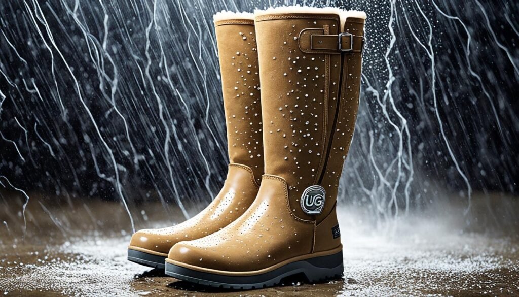 protecting ugg boots from water damage