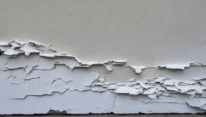 how to repair water damaged stucco